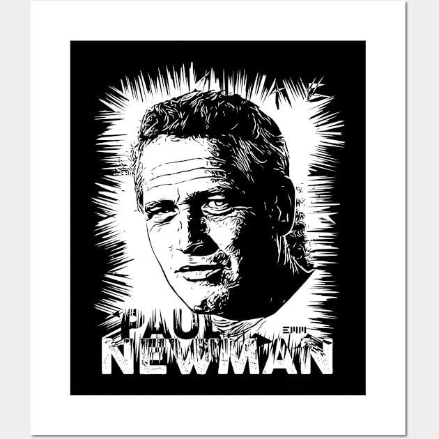 Paul Newman Wall Art by ArtMofid